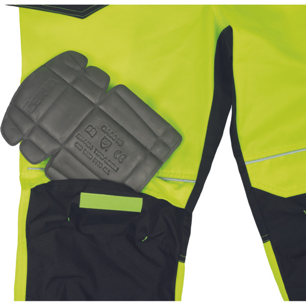 Cerva Max Vivo HV FP ripptaskutega vööpüksid Hi-Vis kollane - Image 3